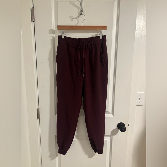 LULULEMON On The Fly Jogger Dark Adobe Pants Size 6 - Picture 5 of 12